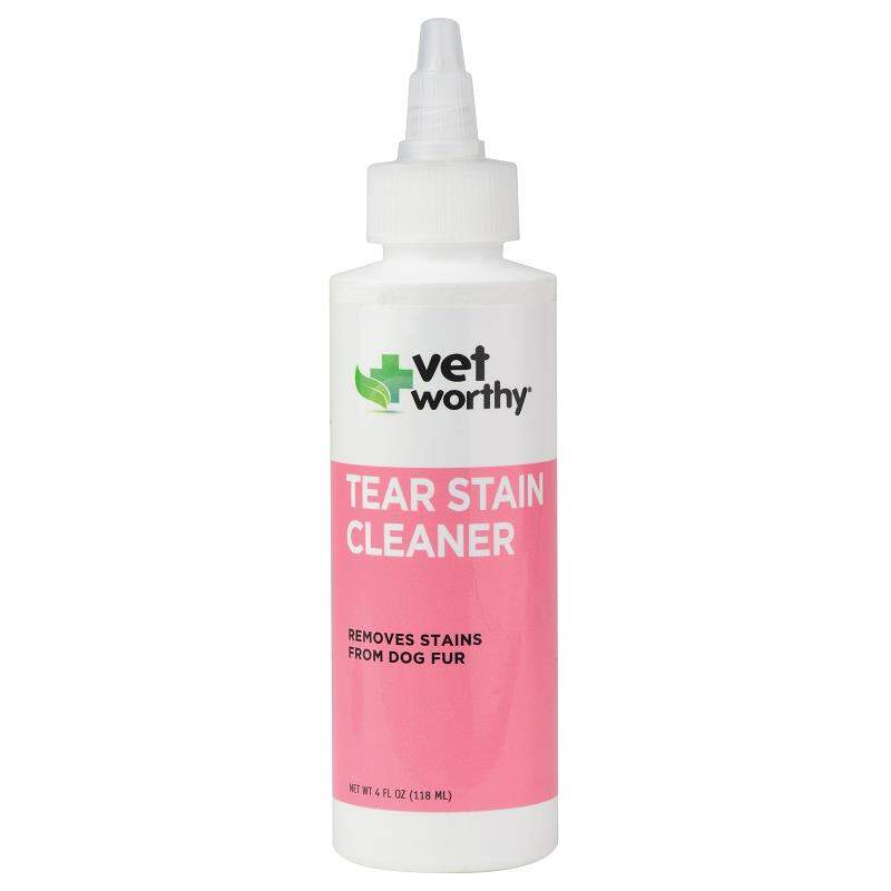 Vet Worthy Tear Stain Cleaner for Dogs, 4 fl oz