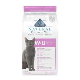 Blue Buffalo Natural Veterinary Diet W+U Weight Management + Urinary Care Cat Food
