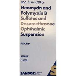 Neo Poly Dex Ophthalmic Suspension 5 ml