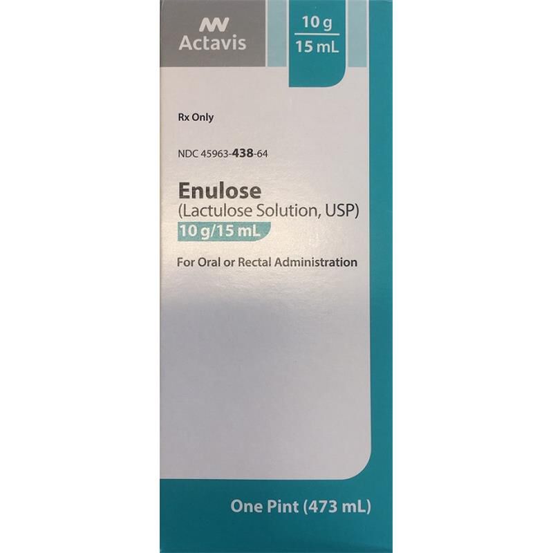 Lactulose Solution USP 10 g/15 mL, Pint (473 mL)