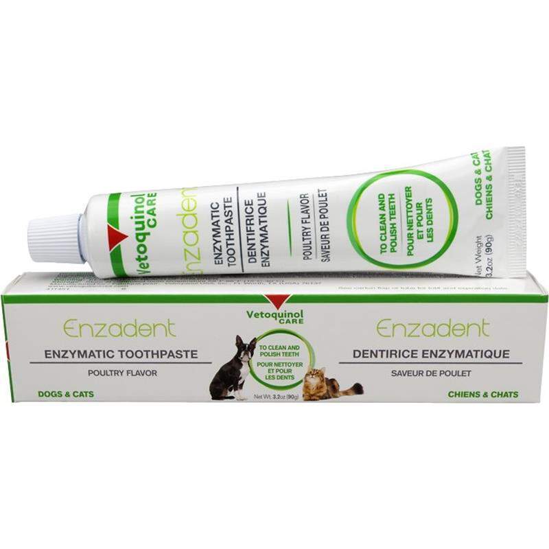 Enzadent Enzymatic Poultry Flavored Toothpaste for Dogs and Cats, 90 g