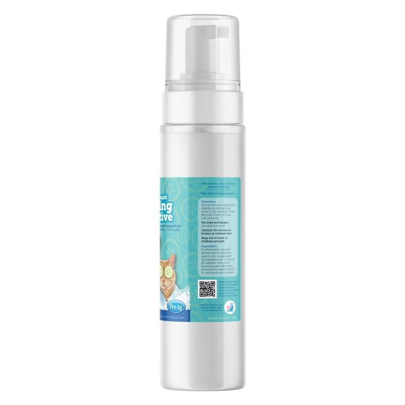 PetAg Fresh 'n Clean Waterless Wash Soothing & Sensitive Hypoallergenic Pet Shampoo, 9 fl oz