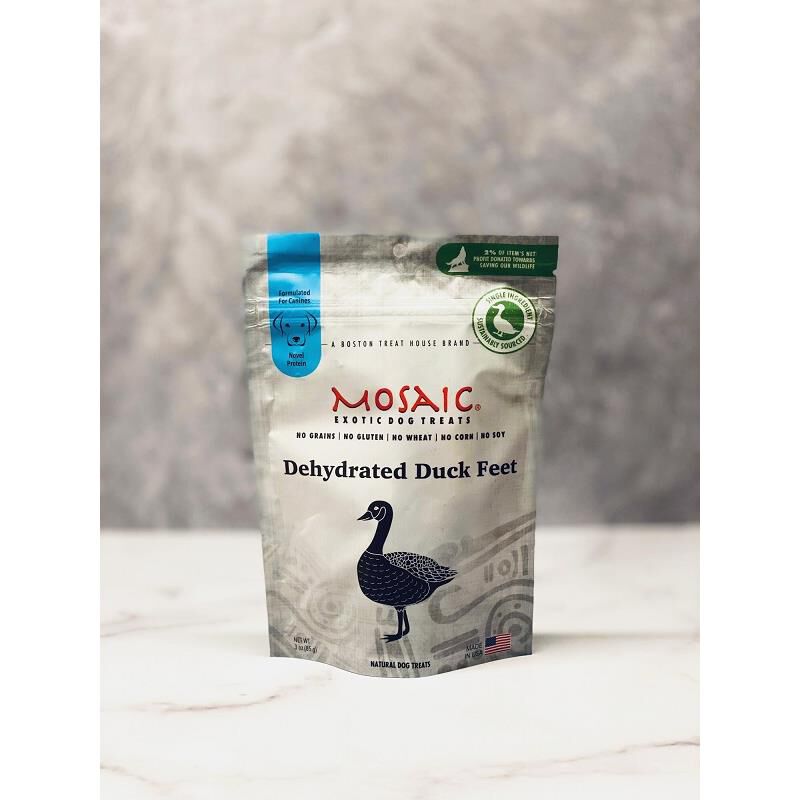 Mosaic USA Dehydrated Duck Feet, 3 oz