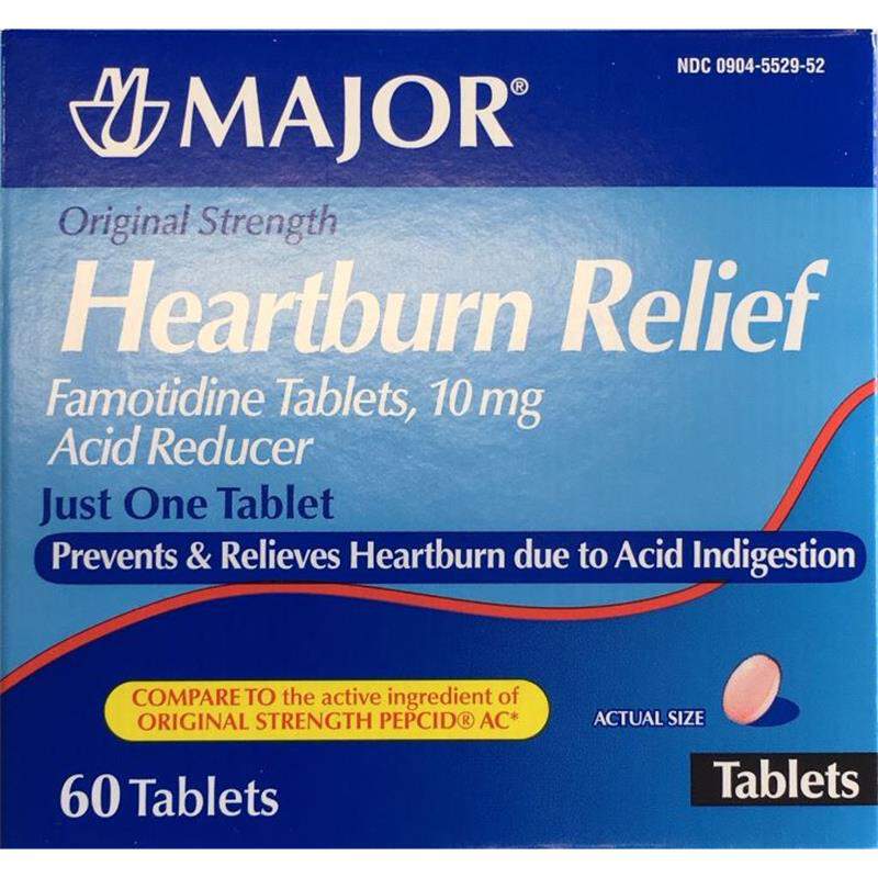 Famotidine Tablets 10 mg, 60 ct