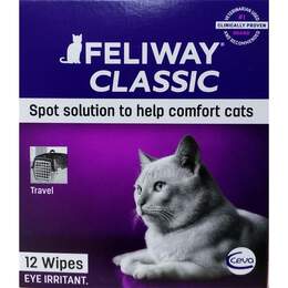 Feliway Calming Cat Wipes, 12 ct