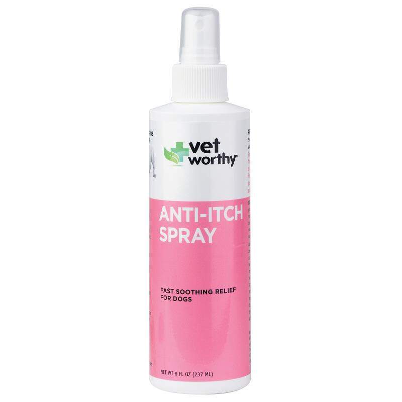 Vet Worthy Anti-Itch Spray for Dogs, 8 fl oz