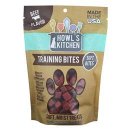 Howl's Kitchen Training Bites Beef Flavor Dog Treats, 12 oz