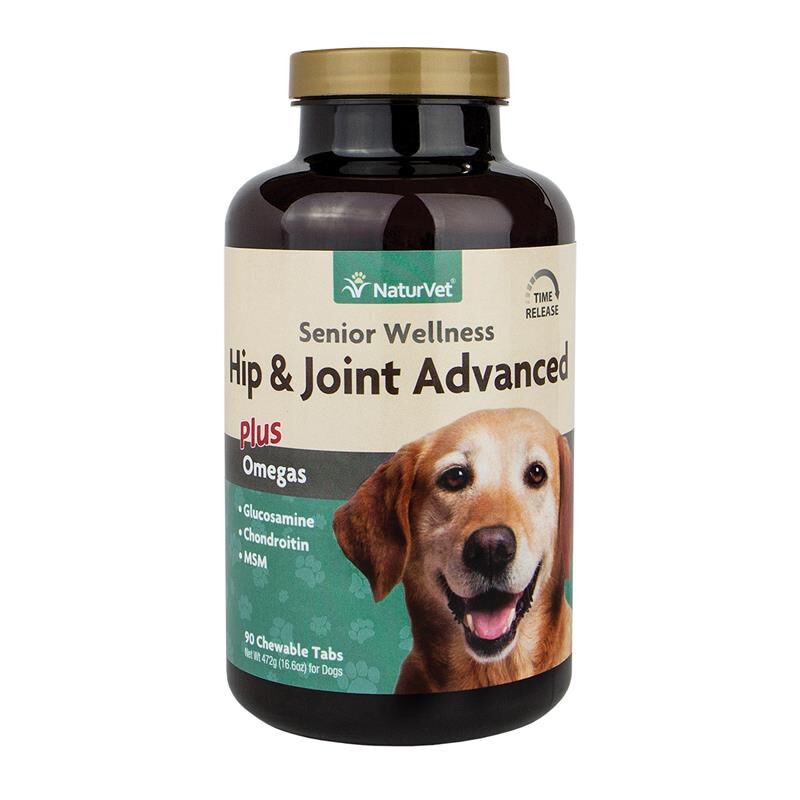 NaturVet Senior Hip & Joint Advanced Formula, 90 Tabs