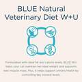 Blue Buffalo Natural Veterinary Diet W+U Weight Management + Urinary Care Cat Food (24 x 5.5 oz) Cans
