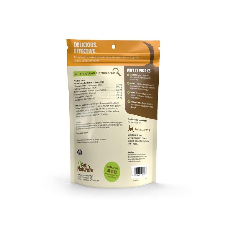 Pet Naturals Hip & Joint for Cats, 30 Soft Chews