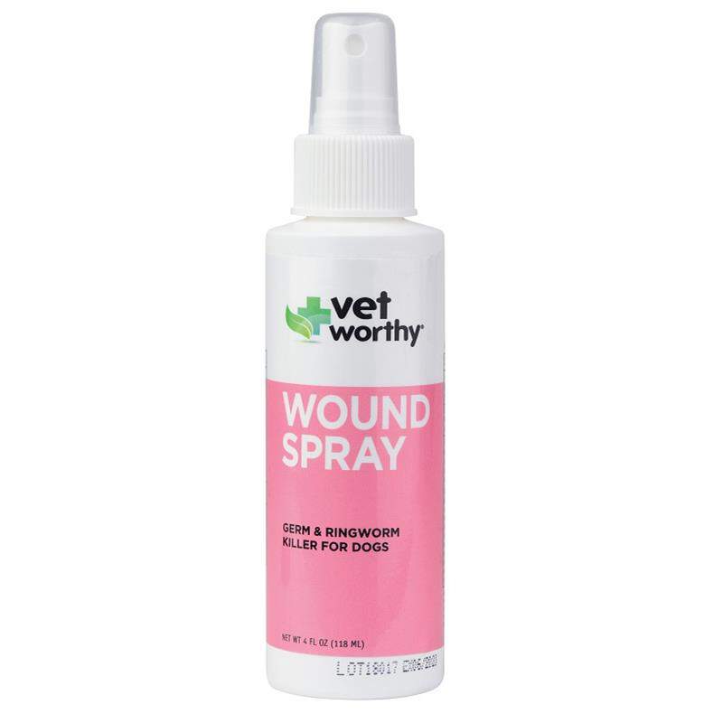 Vet Worthy Wound Spray for Dogs, 4 fl oz