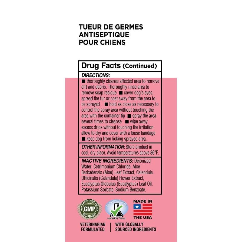 Vet Worthy Wound Spray for Dogs, 4 fl oz