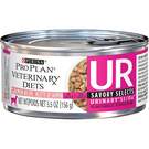 Purina Pro Plan Veterinary Diets UR Savory Selects Urinary St/Ox Salmon Recipe in Sauce Adult Cat Food, 24 pack of 5.5 oz-cans