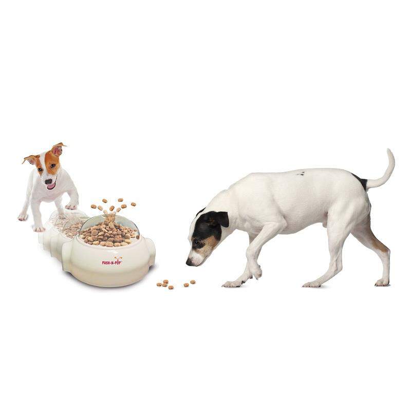 Ethical Pet Spot Push-N-Pop Food & Treat Dispenser for Dogs