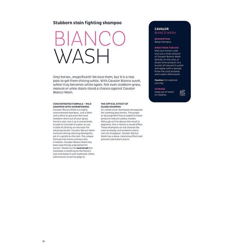 Cavalor Bianco Wash, 500 ml