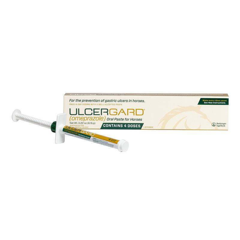 Merial UlcerGard for Horses to Prevent Ulcers, 0.22 ounces, 4 Doses