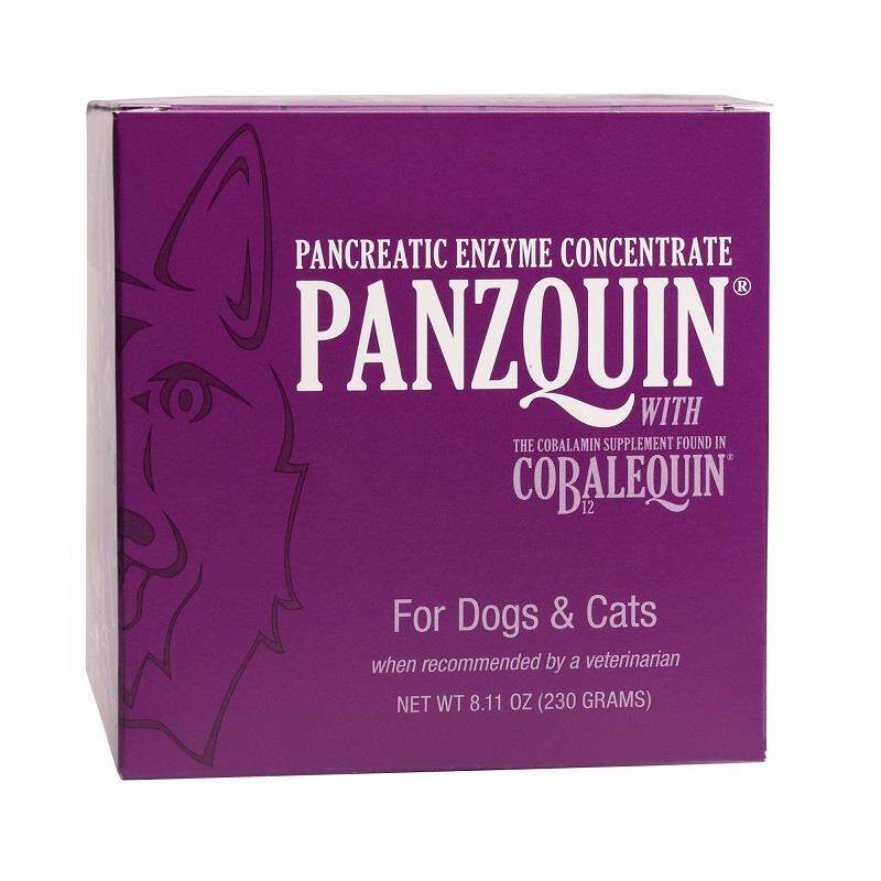 Panzquin Pancreatic Enzyme Concentrate Powder for Dogs and Cats, 8.11 oz