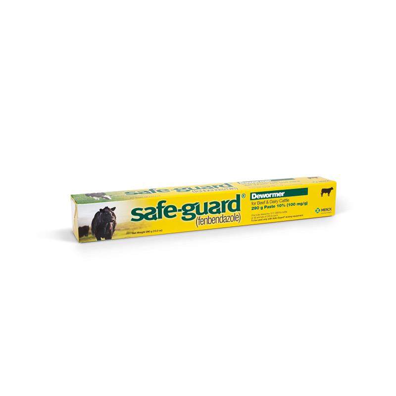 Merck Animal Health Safe-Guard (fenbendazole) Paste 10% for Beef and Dairy Cattle,  290 gm
