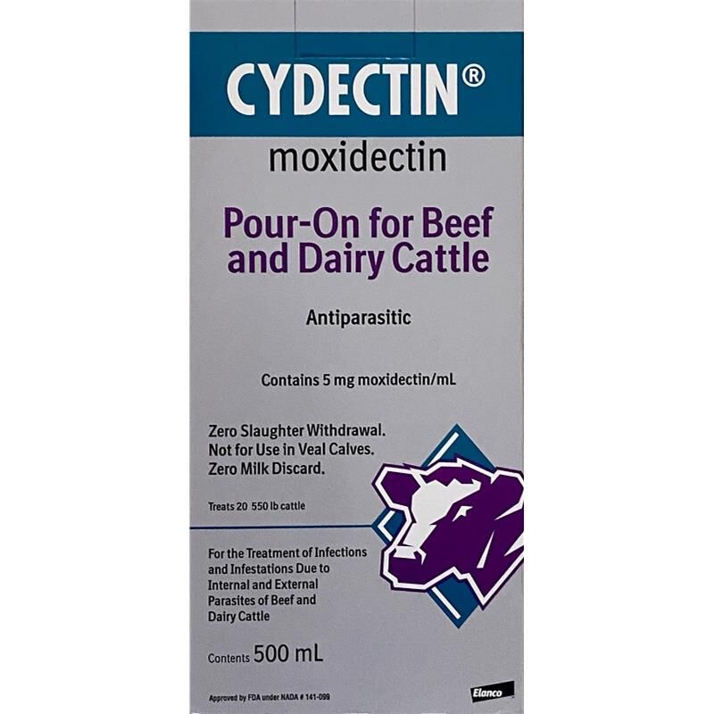 Cydectin Pour-On for Beef and Dairy Cattle