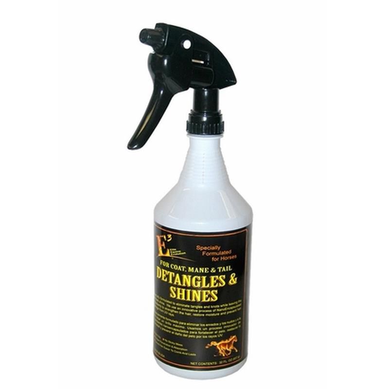E3 Detangles & Shines Spray for Horses, 32 oz