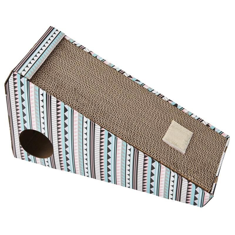 Ethical Pet Spot Ramp Cat Scratcher w/Catnip, 17"