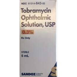 Tobramycin Ophthalmic Solution 0.3%, 5 ml