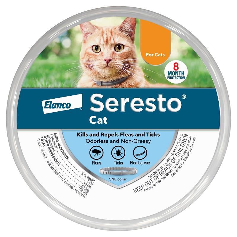 Elanco Seresto for Cats with Fleas and Ticks