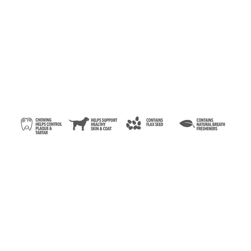Vetality Dental + Skin & Coat Sticks for Dogs in Mint & Chicken Flavor, 10 oz