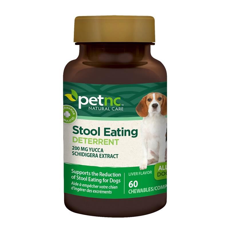 PetNC Stool Eating Deterrent Chewable Tablets for Dogs, 60 ct