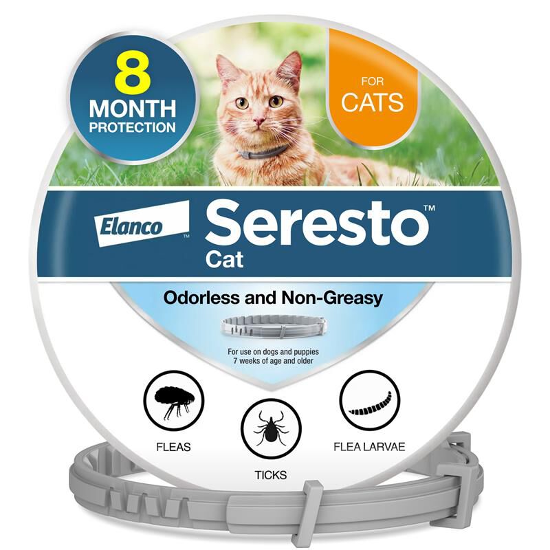 Elanco Seresto for Cats with Fleas and Ticks