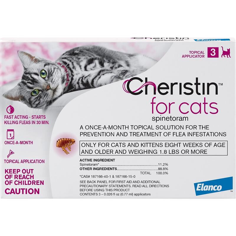 Elanco Animal Health Cheristin for Cats for Fleas