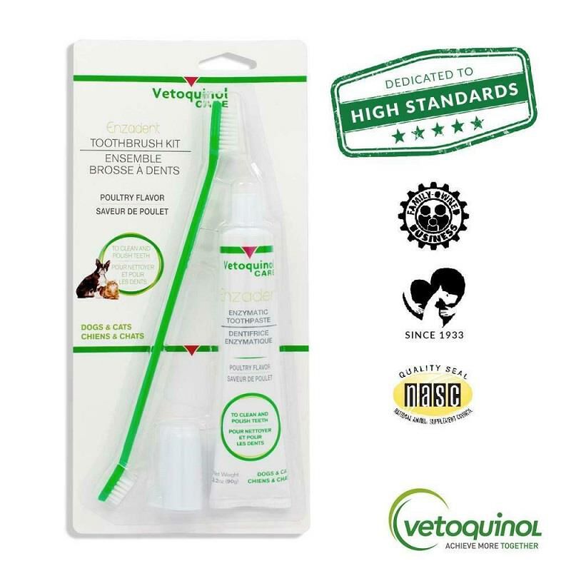 Poultry Flavored Toothbrush For Dogs And Cats By Enzadent Enzymatic Giant Eagle Pet Pharmacy