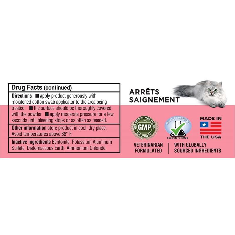 Vet Worthy Styptic Powder for Cats, 0.5 oz