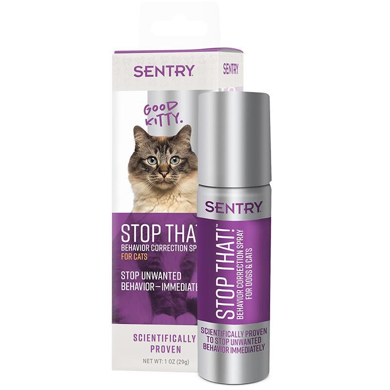 Sentry Stop That! Behavior Spray for Cats