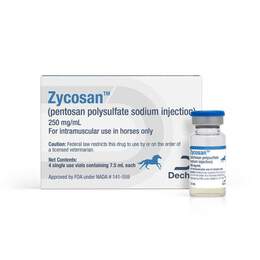 Zycosan (Pentosan Polysulfate Sodium Injection) 250 mg/mL, 7.5 mL vial