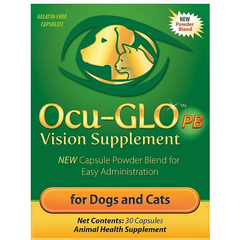 Ocu-GLO PB Vision Supplement for Dogs and Cats, 30 Capsules