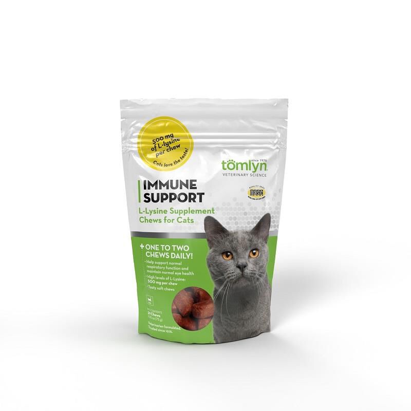 Tomlyn Immune Support L-Lysine Chews, 30 ct