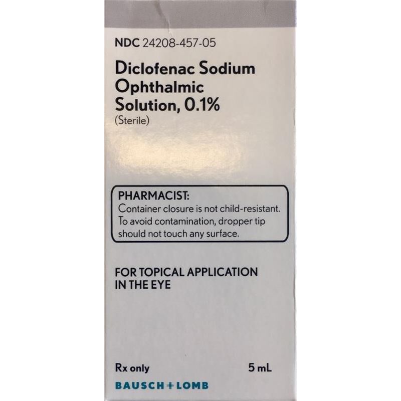 DICLOFENAC 0.1% OPTH SOLUTION