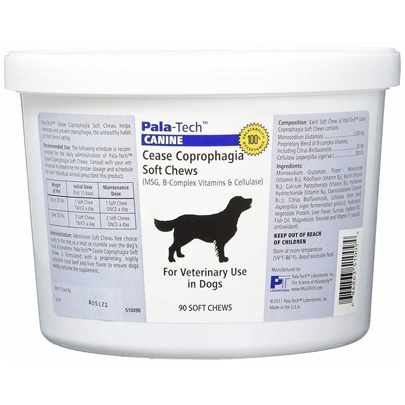 Pala-Tech Cease Coprophagia for Dogs, 90 Soft Chews