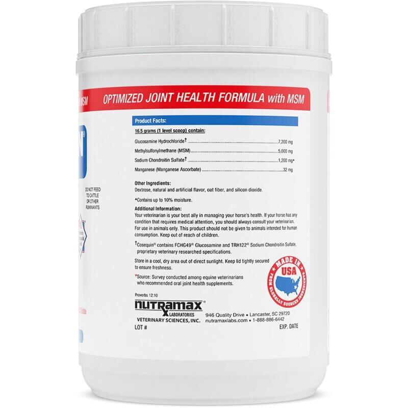 Cosequin Optimized w/MSM Equine Powder, 1400 gm