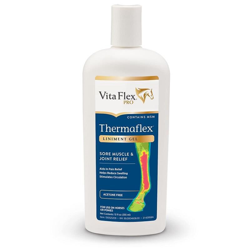 Thermaflex Liniment Gel with MSM - 12oz