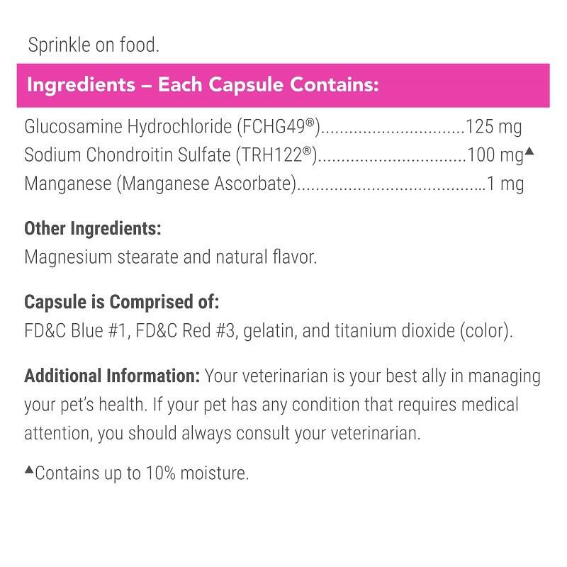 Cosequin Maximum Strength Joint Health Supplement for Cats, Sprinkle Capsules