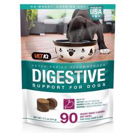 VetIQ Digestive Support Soft Chews for Dogs, 90 ct
