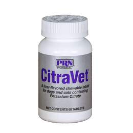 CitraVet (Potassium Citrate), 60 chewable tablets