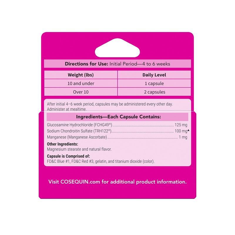 Cosequin Maximum Strength Joint Health Supplement for Cats, Sprinkle Capsules