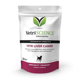 VetriScience Vetri-Liver Canine Bite-Sized Chews 60 Ct