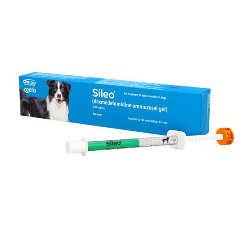 Sileo Gel for Dogs (Dexmedetomidine Oromucosal) 0.09 mg/ml, 3 ml syringe