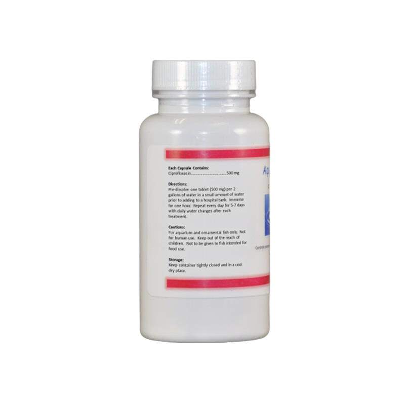 Aqua-Cipro (Ciprofloxacin) 30 Tablets, Forte 500 mg
