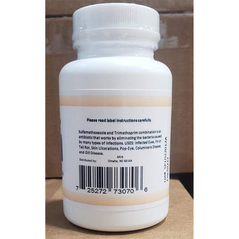 Aqua-SMZ/TMP (800 mg Sulfamethoxazole/160 mg Trimethoprim), 30 Tablets