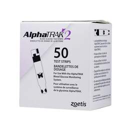 Zoetis AlphaTrak 2 Test Strips for Dogs and Cats with Diabetes, 50 Count
